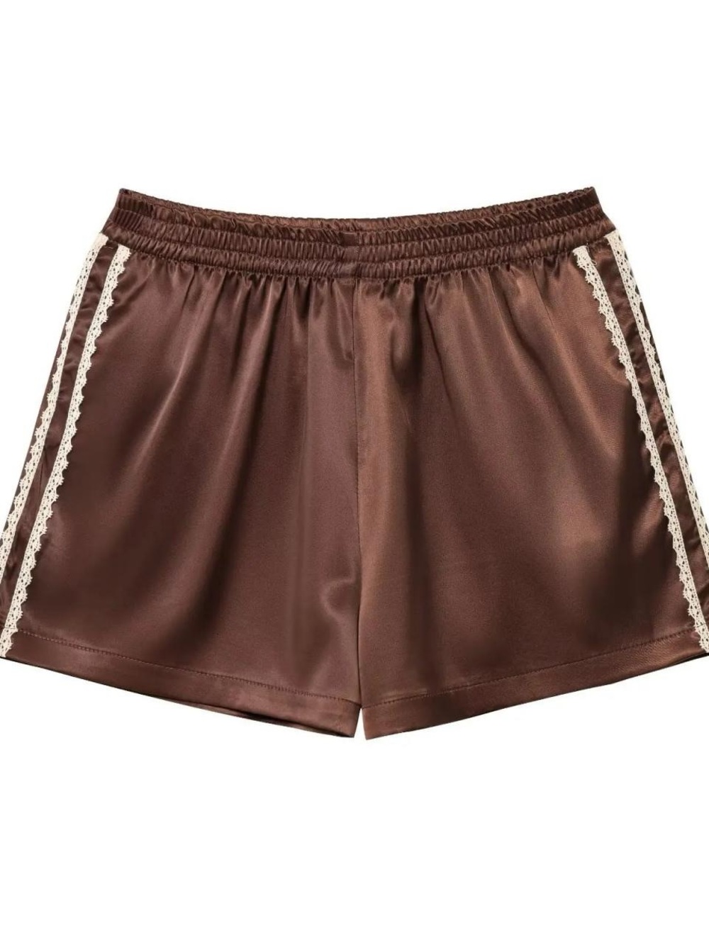 Zara Athletic Shorts - Brown